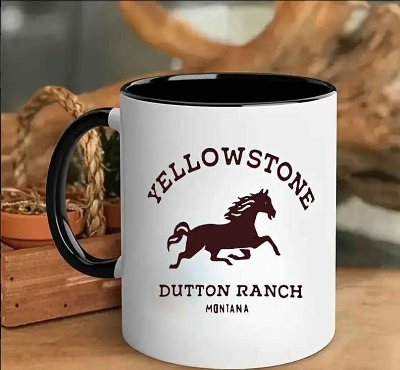 Yellowstone Dutton Ranch Ceramic Coffee Mug