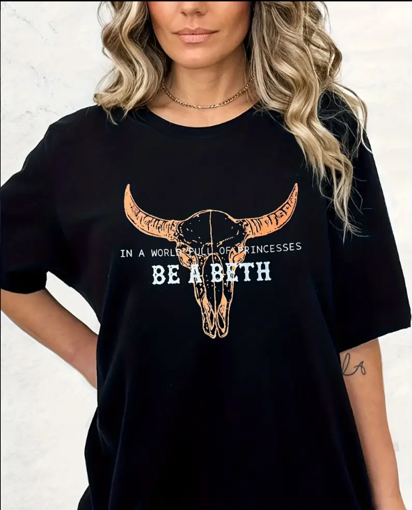 Be a Beth T Shirt Black