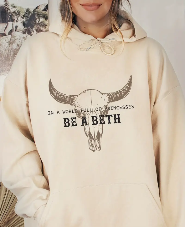 Be a Beth Drawstring Hoodie
