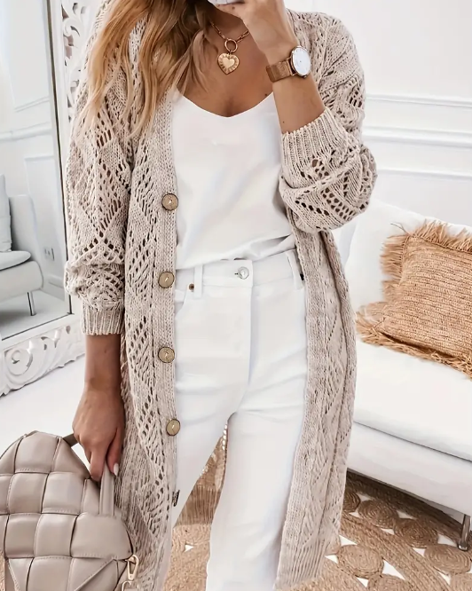 Curvelicious Crochet Cardigan