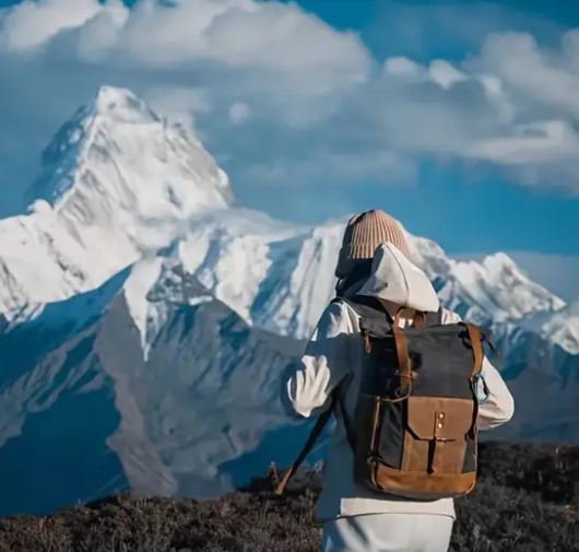 Vintage Canvas Backpack