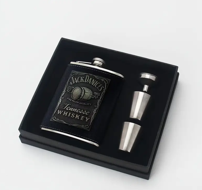 Stainless Steel Flask Set