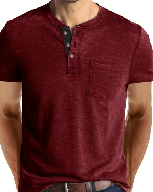 Men&#39;s Comfort Fit V-Neck Tee