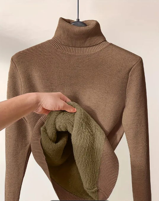 Turtle Neck Pullover Sweater