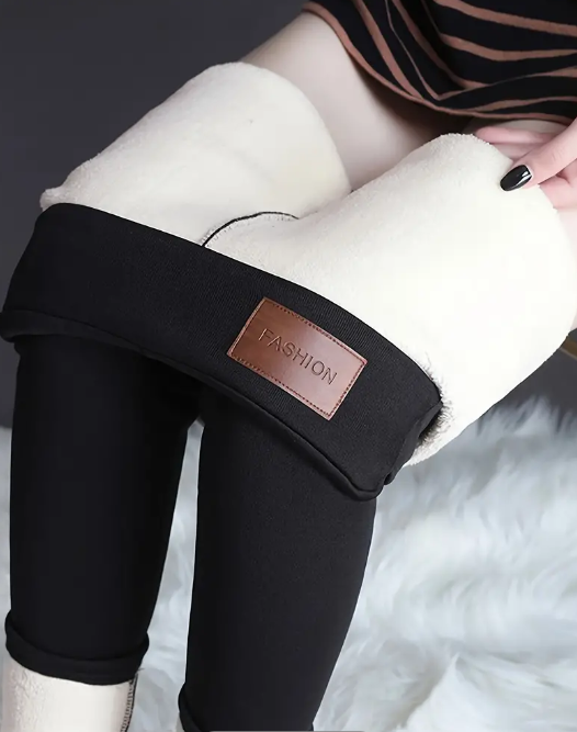 Thermal Stretchy Plush Leggings