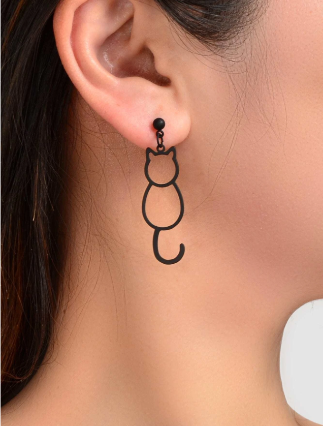 Cat Drop Earrings