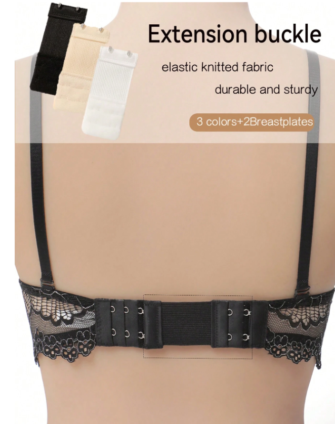 Bra Extender Hook Strap 6 pack
