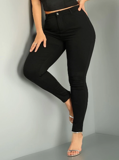 Curvelicious High Waist Skinny Pants