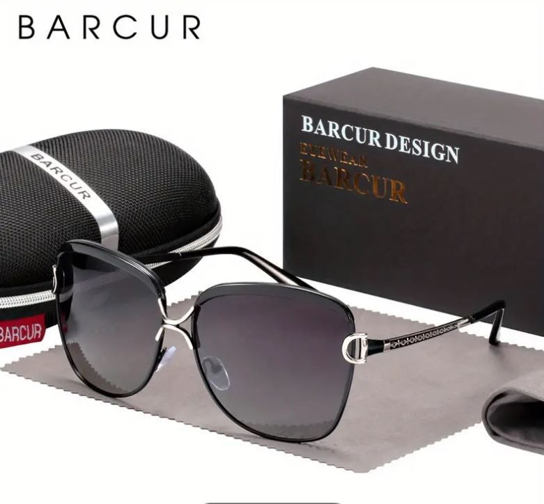 BARCUR Polarized Women Oversized UV400 Sun Glasses