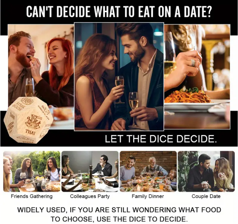 Food Decision Dice