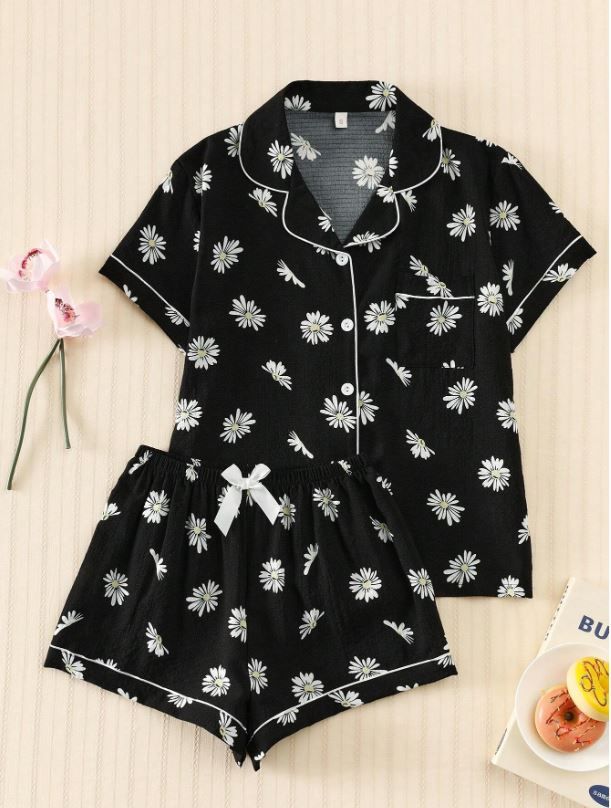 Daisy Print PJ Set