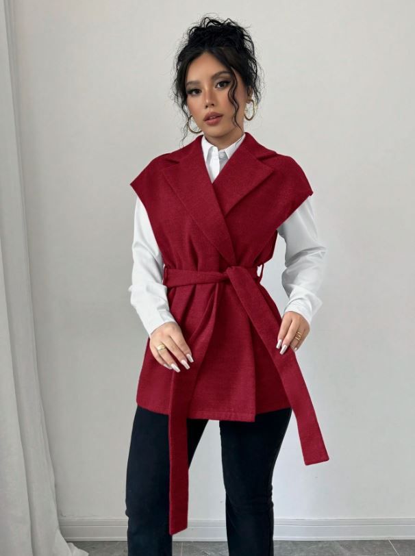 Firerie Solid Color Casual Vest