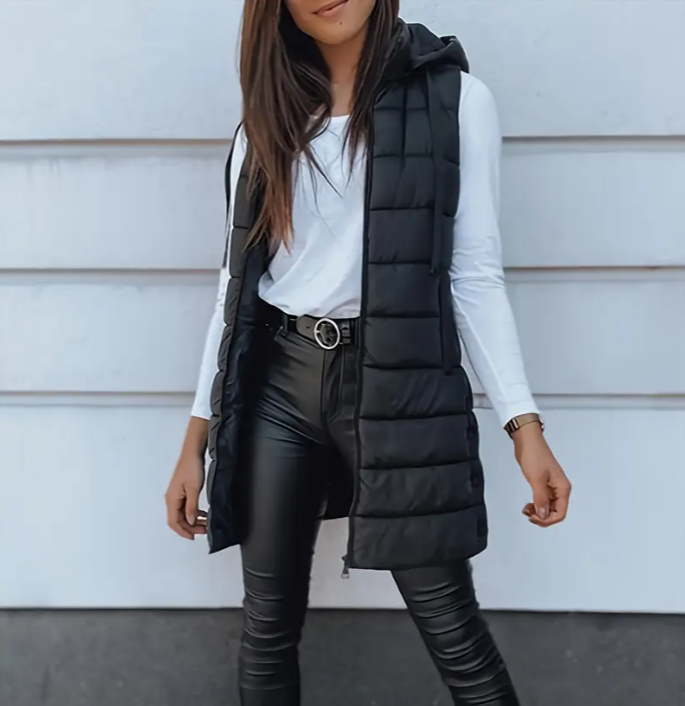Hooded Puffer Vest