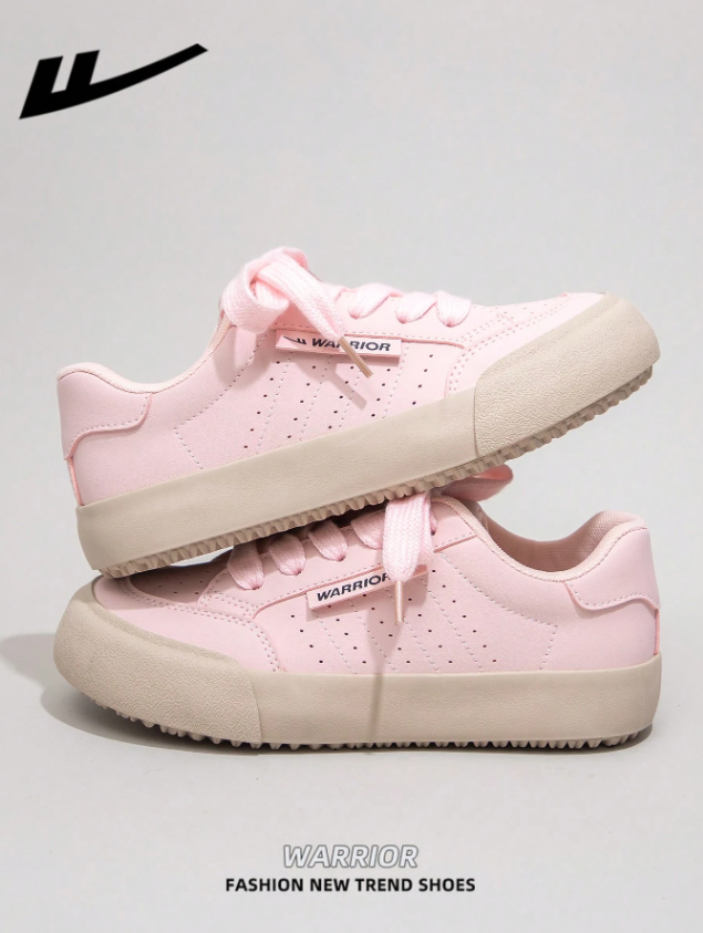 WARRIOR Lace-Up Thick Sole Shoes