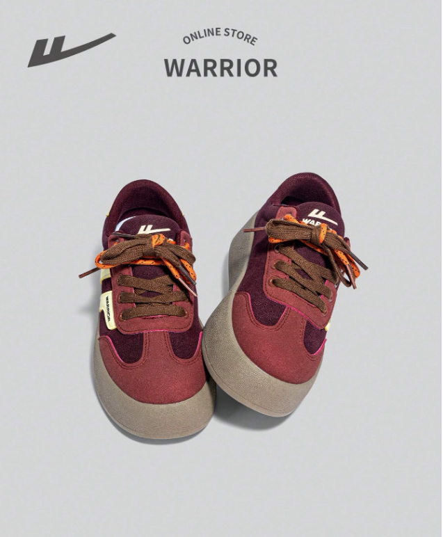 WARRIOR Lace-Up Platform Sneakers