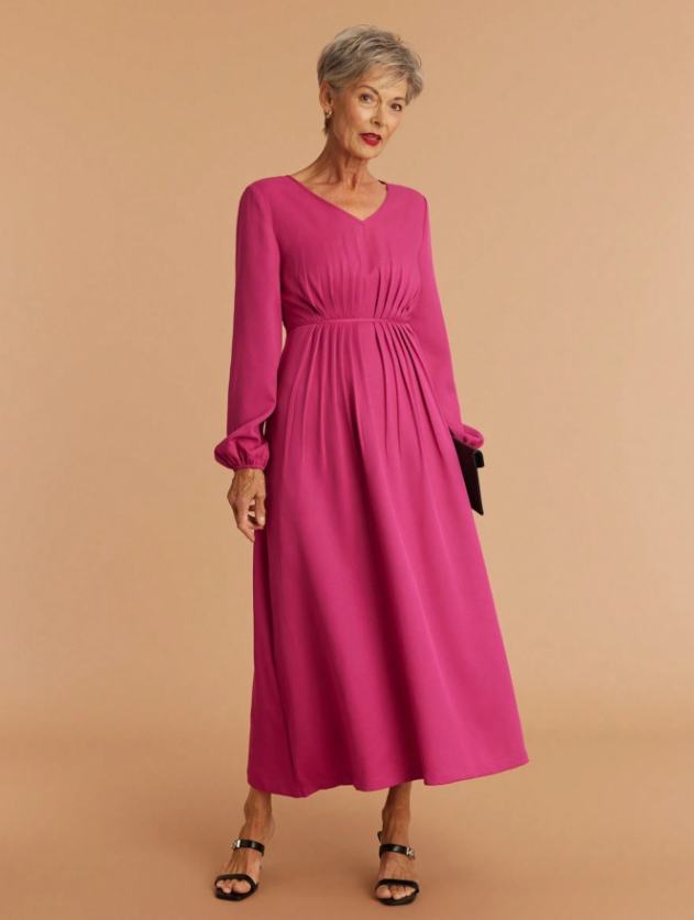 MIASPIRE Dusty Pink Dress