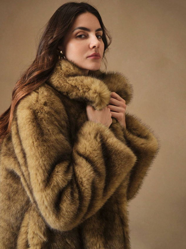 Anewsta Fluffy Long Coat
