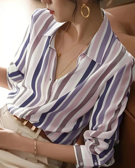 Elegant Button Front Shirt