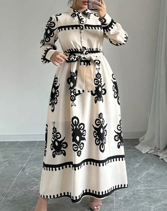 Floral Print Maxi Dress