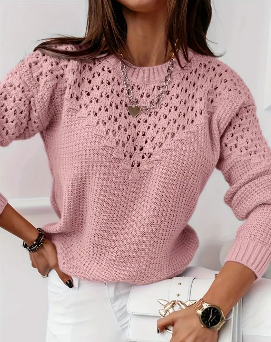 Solid Color Sweater