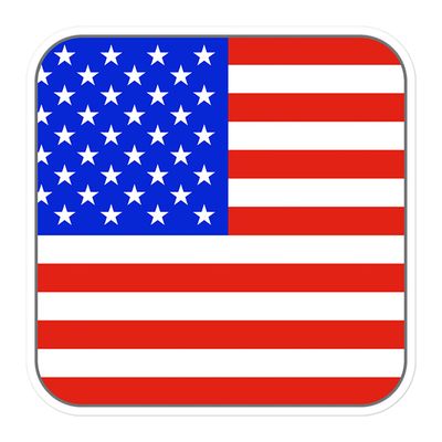 United States Flag Sticker