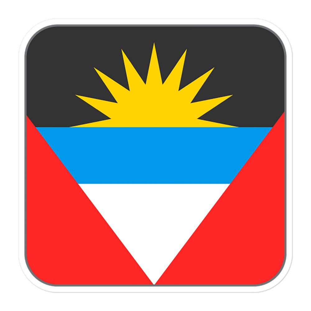 Antigua Flag Sticker
