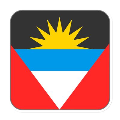 Antigua Flag Magnet