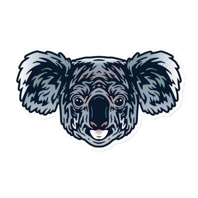 Australian Koala Portrait Magnet