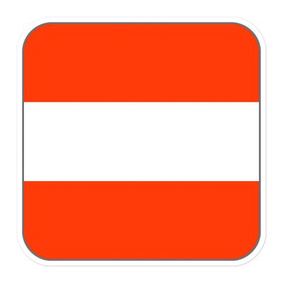Austria Flag Sticker