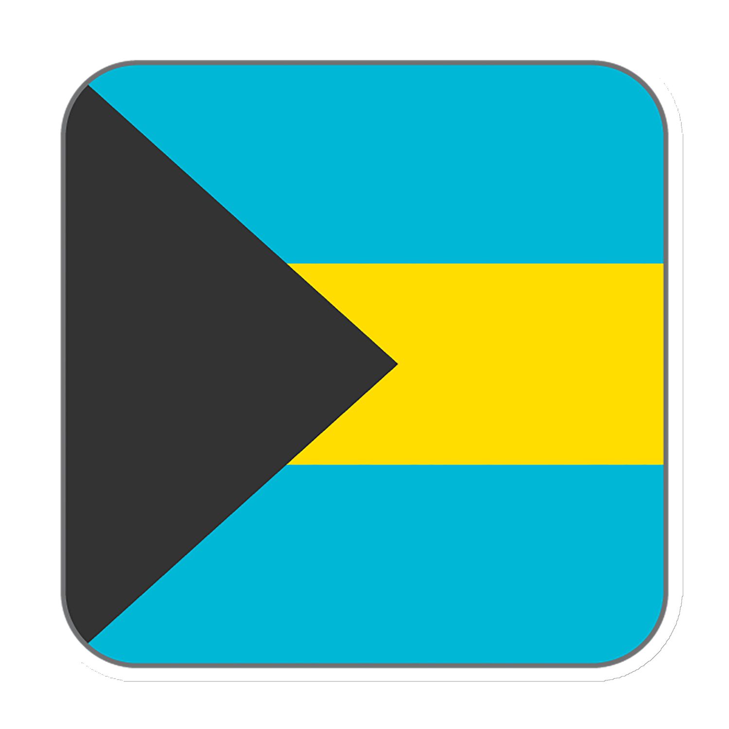 Bahamas Flag Magnet