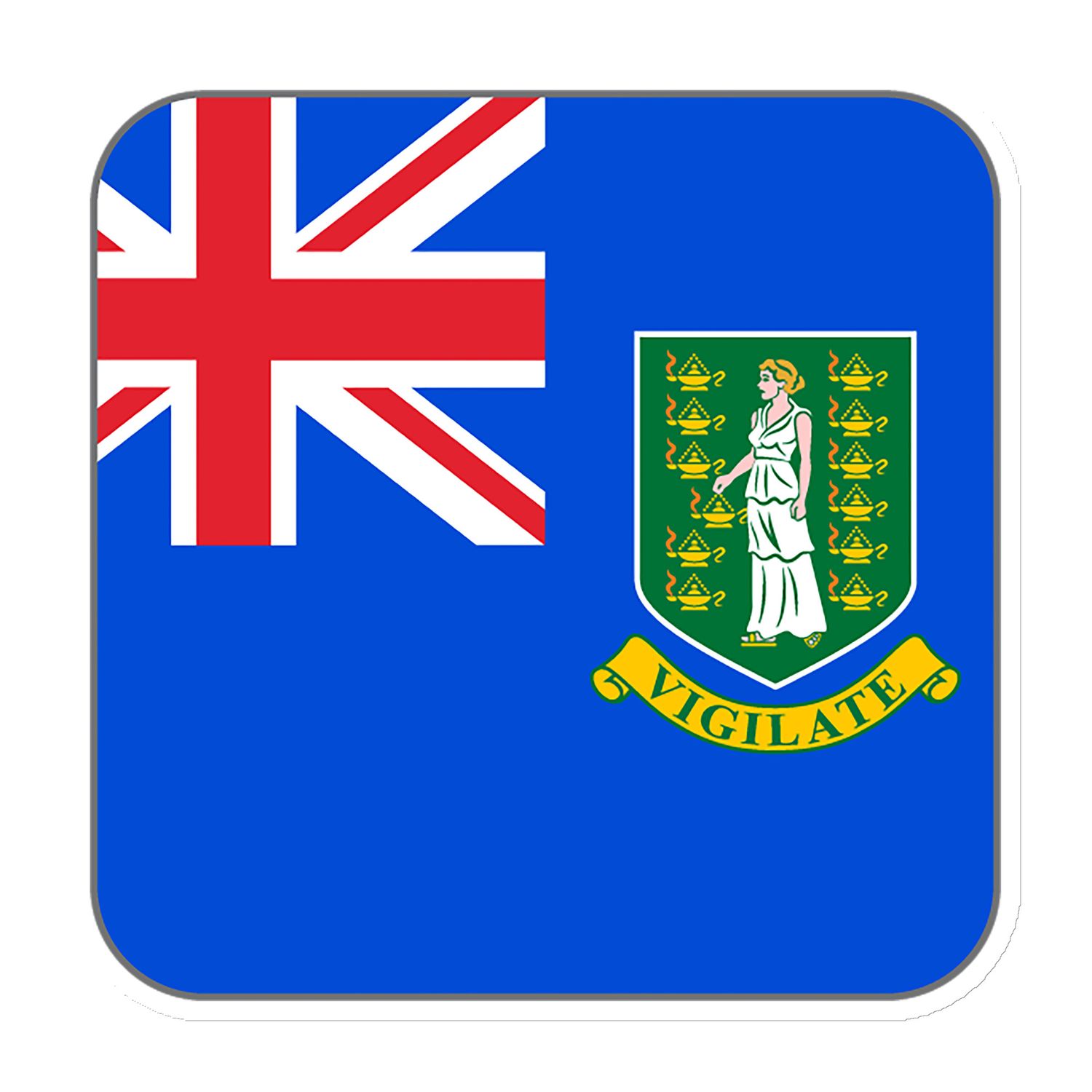 British Virgin Islands Flag Magnet