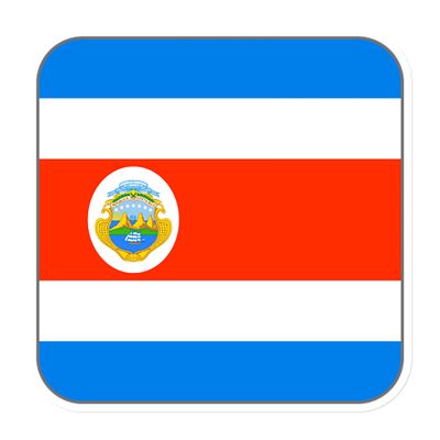 Costa Rica Flag Magnet