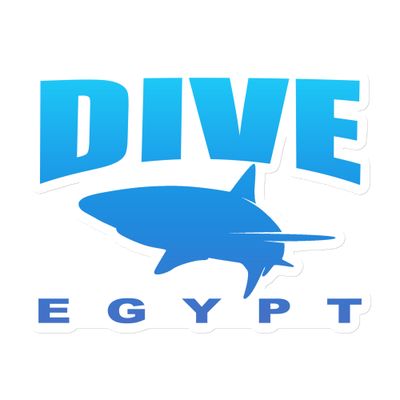 Scuba Diving in Egypt with Sharks Magnet