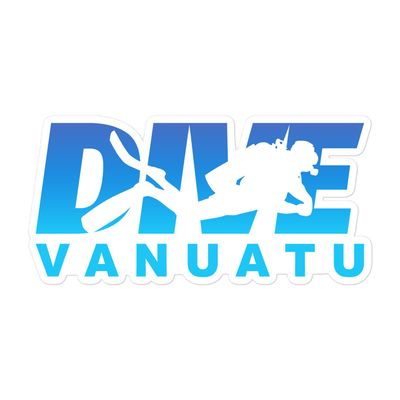 Scuba Diving in Vanuatu Sticker