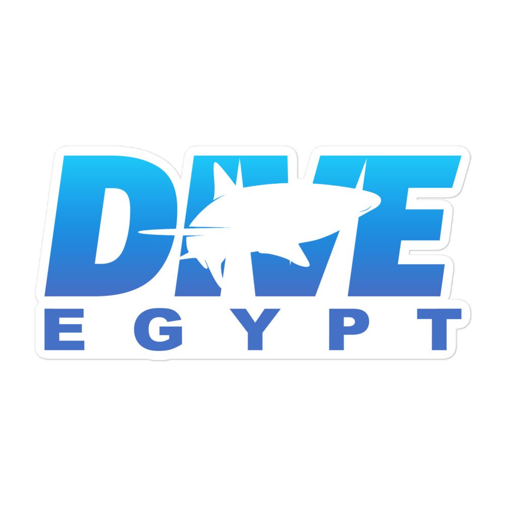 Dive Egypt with Shark Sticker
