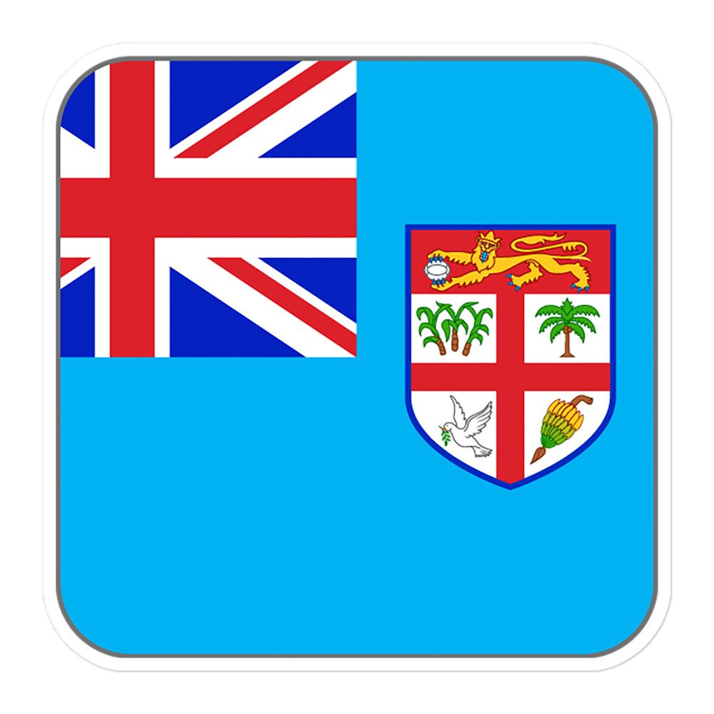 Fiji Flag Sticker