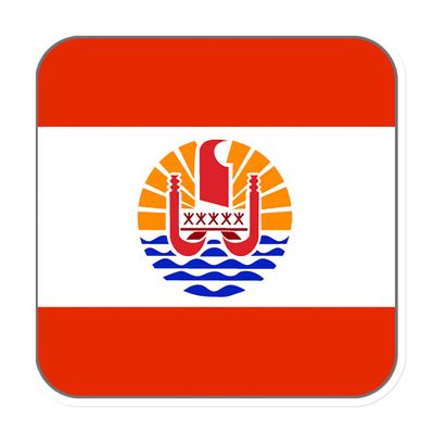French Polynesia Flag Magnet