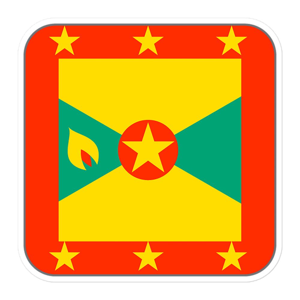 Grenada Flag Sticker