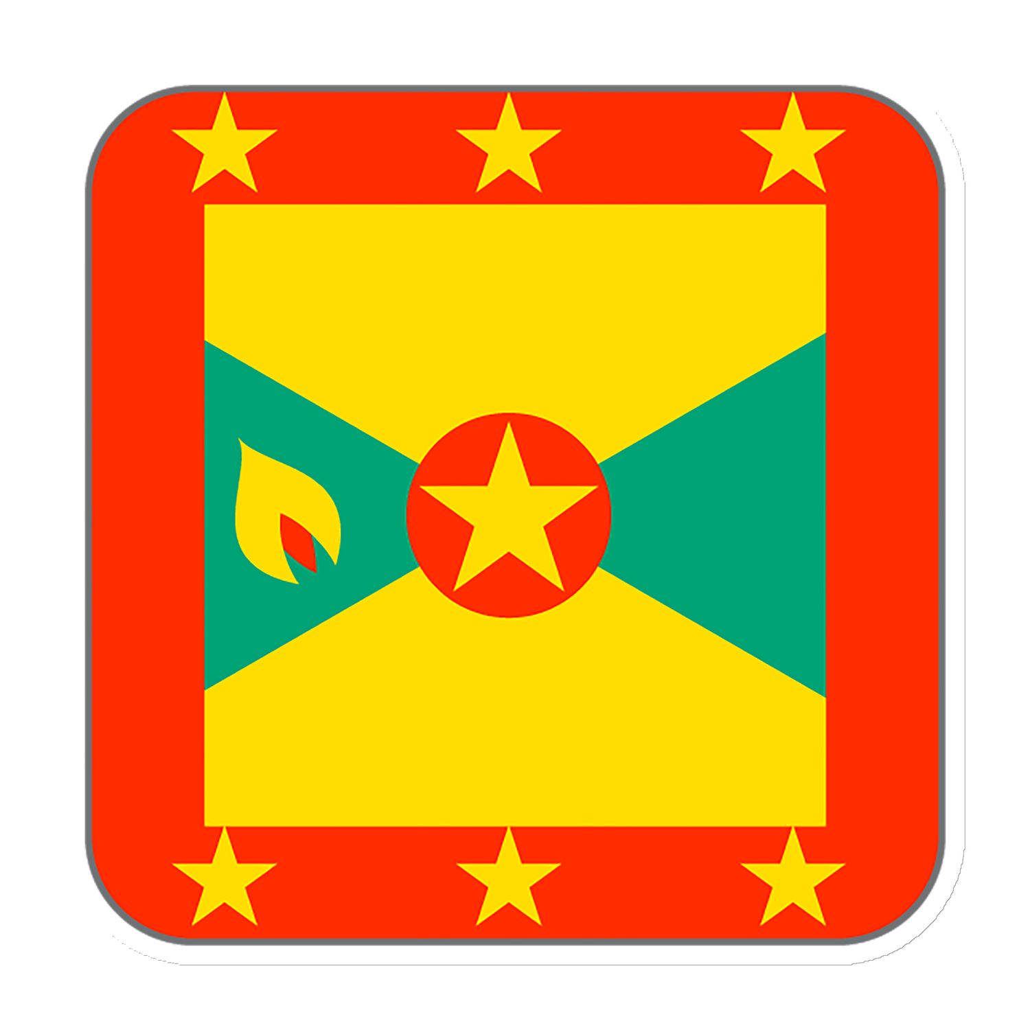 Grenada Flag Magnet