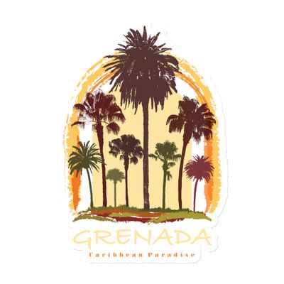 Grenada Paradise Travel Magnet