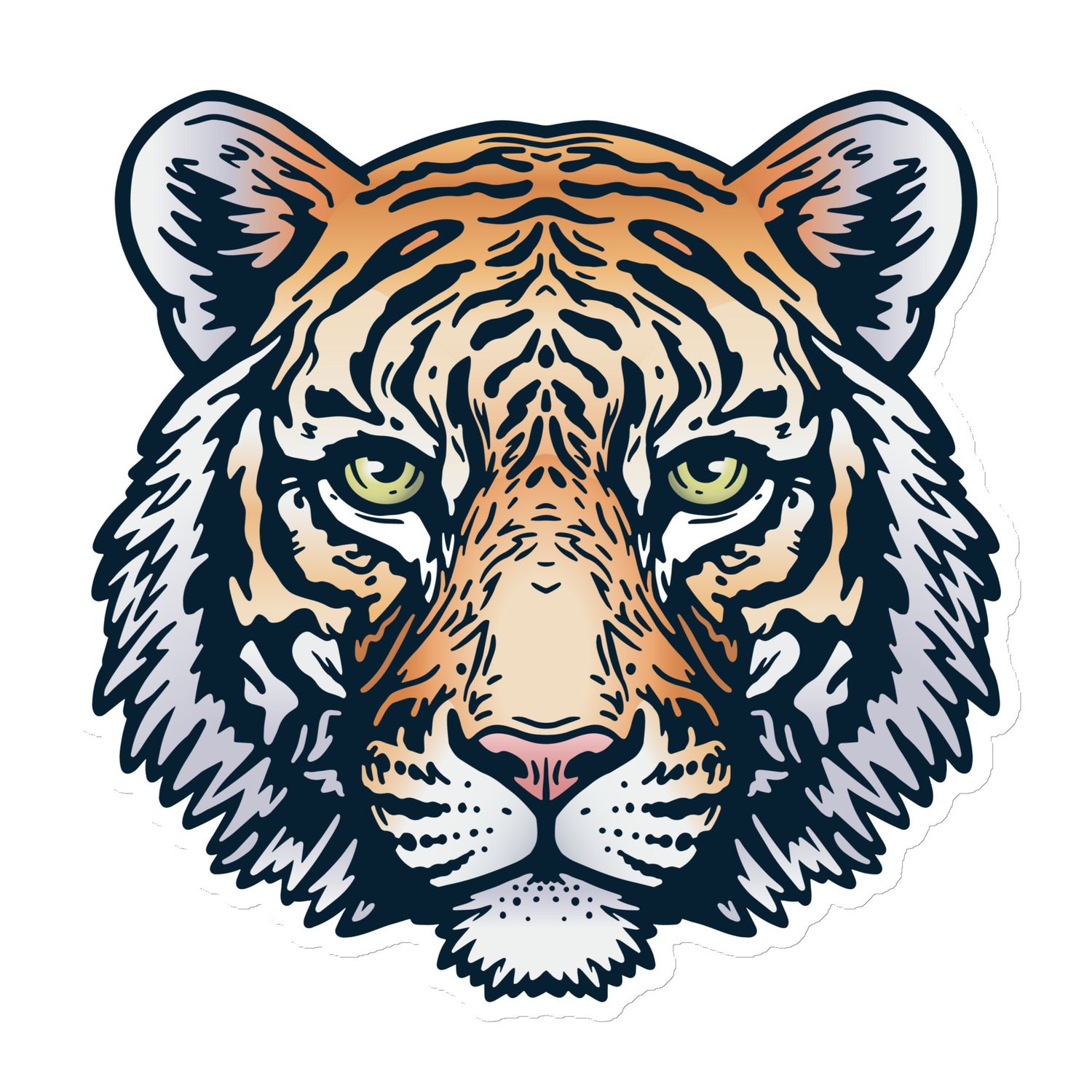 Indian Bengal Tiger Portrait Magnet