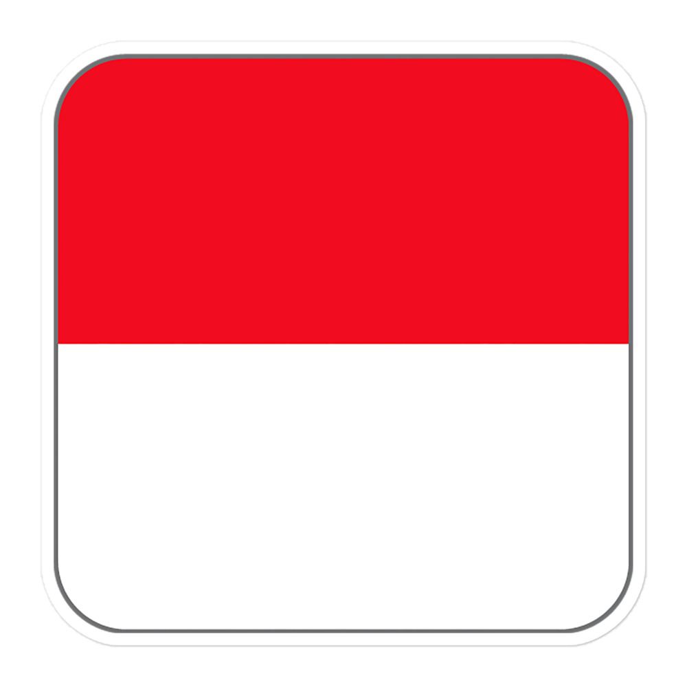 Indonesia Flag Sticker