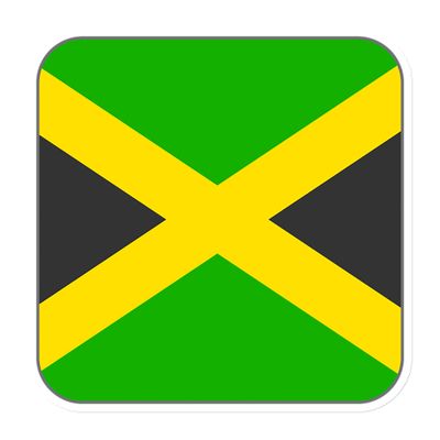 Jamaica Flag Magnet