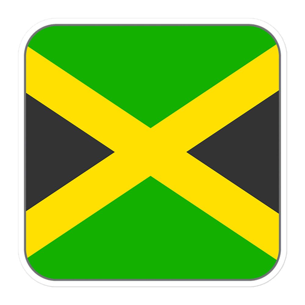 Jamaica Flag Sticker