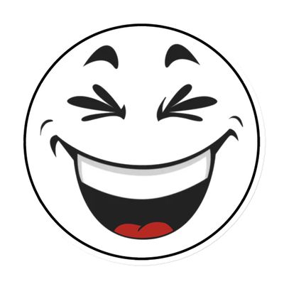 Laughing Face Magnet