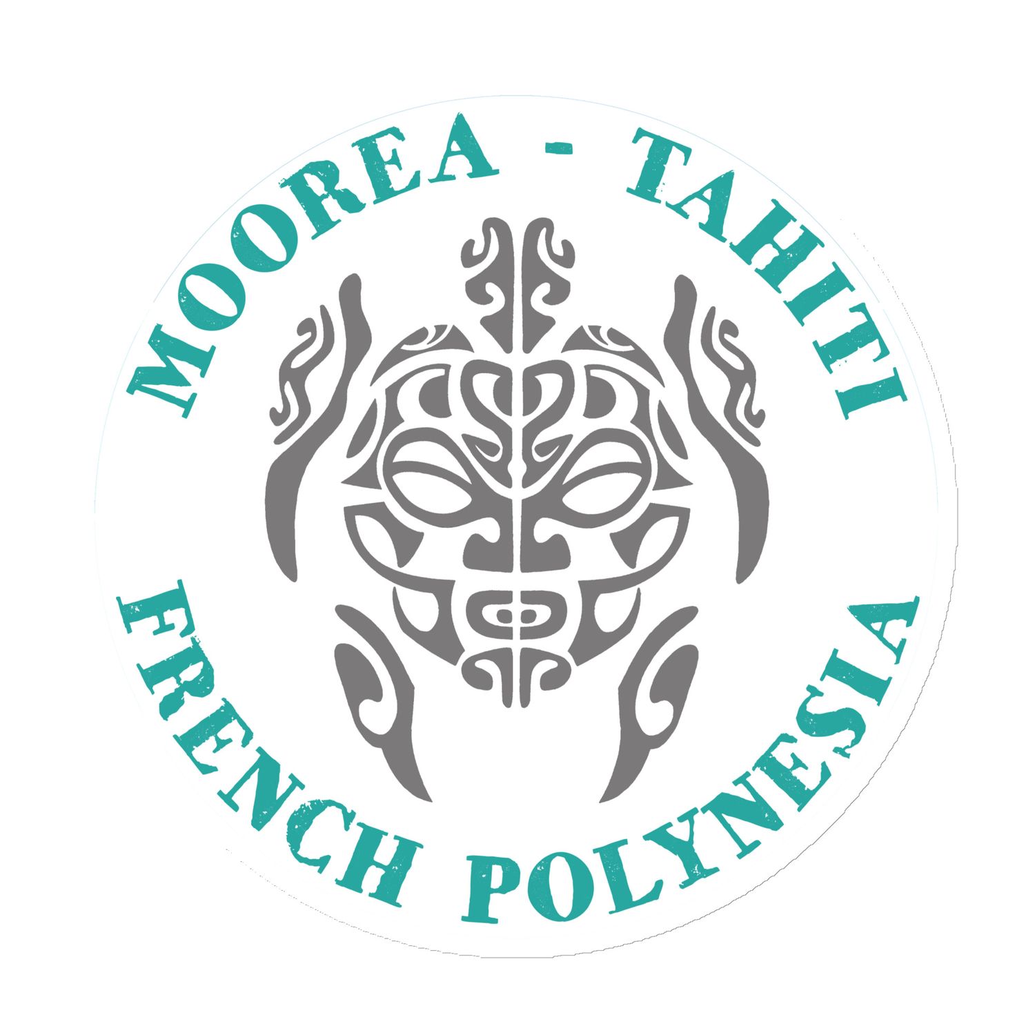 Moorea Tahiti Sea Turtle, French Polynesia Magnet