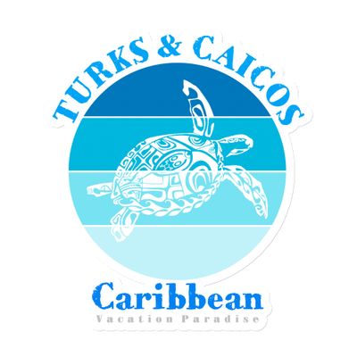 Sea Turtle Turks and Caicos Ocean Magnet