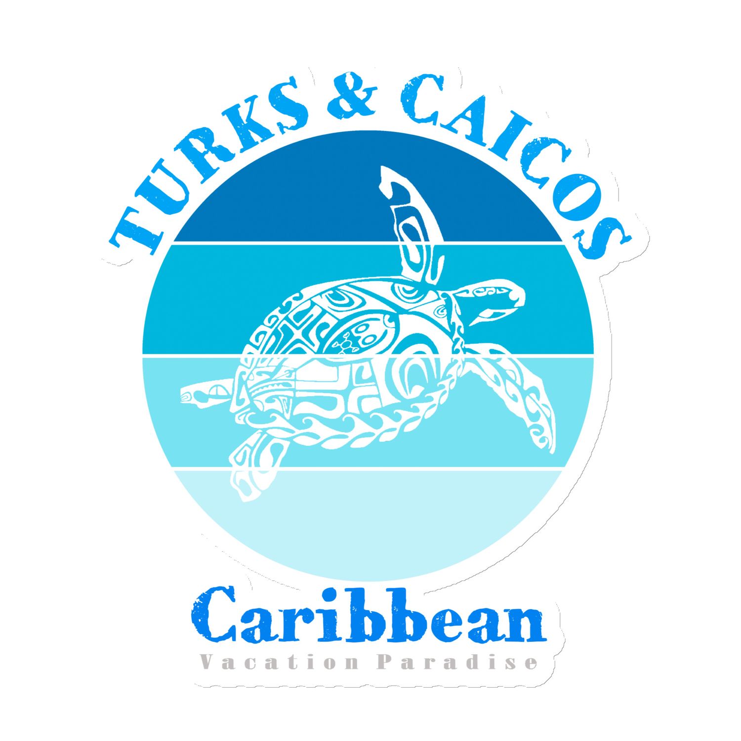 Sea Turtle Turks and Caicos Ocean Magnet