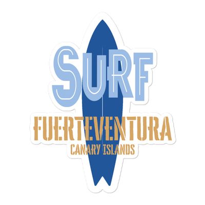 Surfboard Fuerteventura Sticker