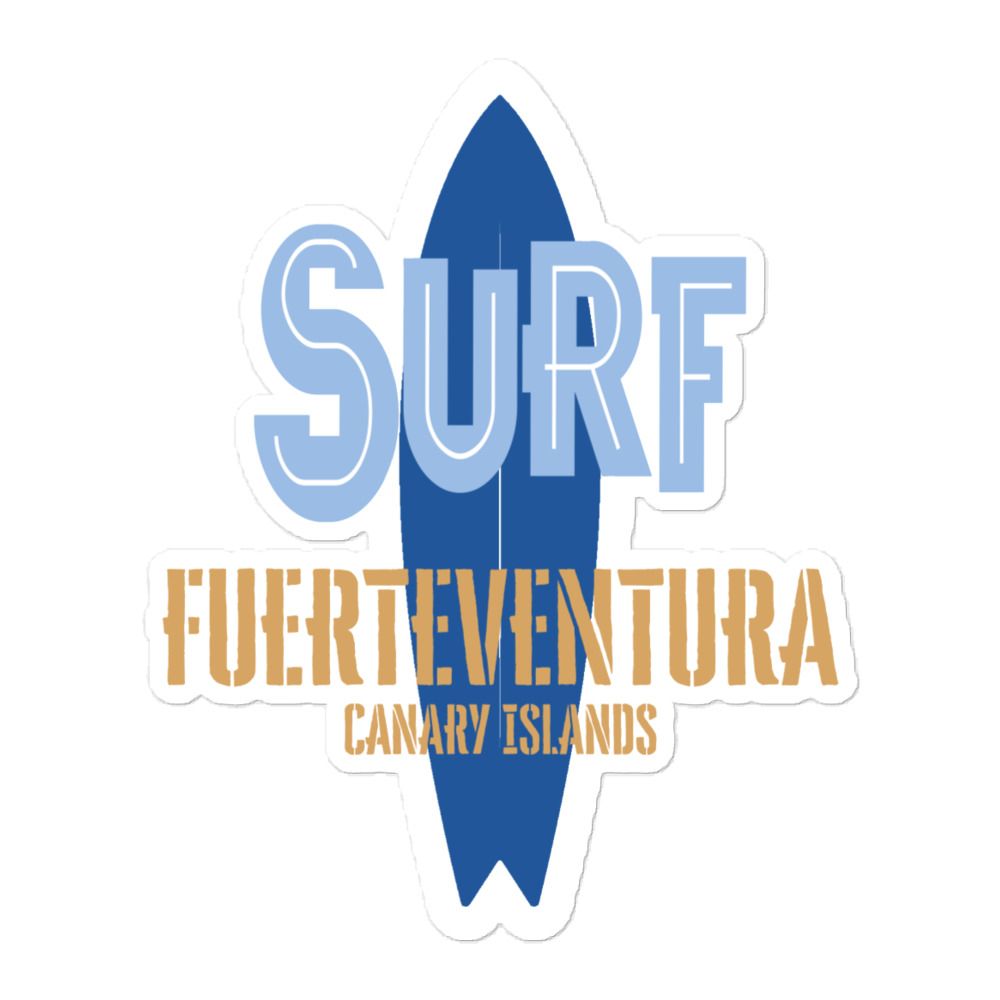 Surfboard Fuerteventura Sticker
